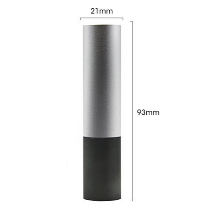 Built in battery 530 Q5 Zoom Focus Mini led Flashlight Torch Lamp 2000 Lumens Adjustable Penlight Waterproof For Outdoor: purple