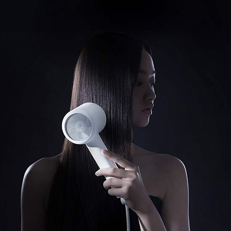 Xiaomi mijia anion nopeasti kuivuva hiustenkuivaaja  h300 negatiivinen lon hiustenhoito professinal home 1600w kannettava vesi-ioni-hiustenkuivain diffuusori