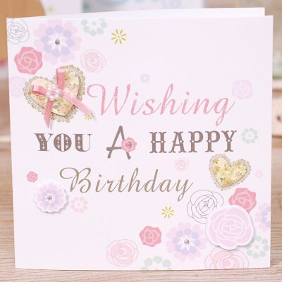 Cute Baby Cards Square Birthday Cards Baby Boy/Girl Cards: 06