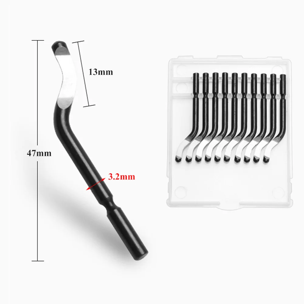 Trimmes Schraper Ontbraamgereedschap Ontbraamsnijders Set Braamverwijderaar Handgereedschap voor hout Kunststof Aluminium Koper Staal