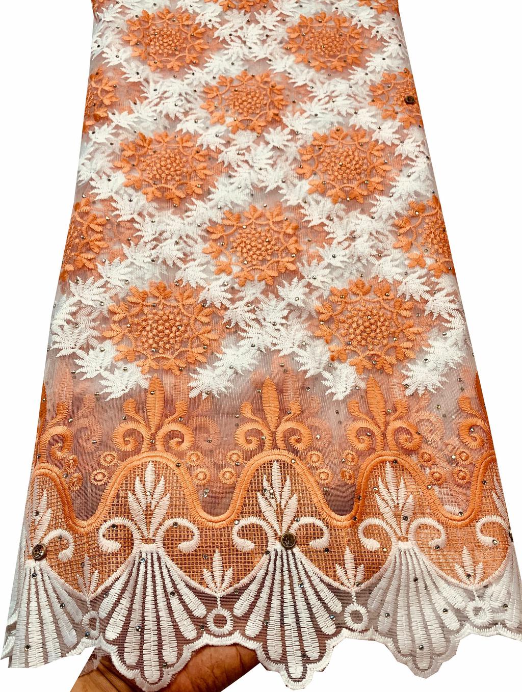 Commercio all&#39;ingrosso 2022 ultimo tessuto di pizzo netto francese africano con pietre 5Y. Tessuto di pizzo Tulle africano di alta qualità per matrimonio YLL3817: AS PIC15