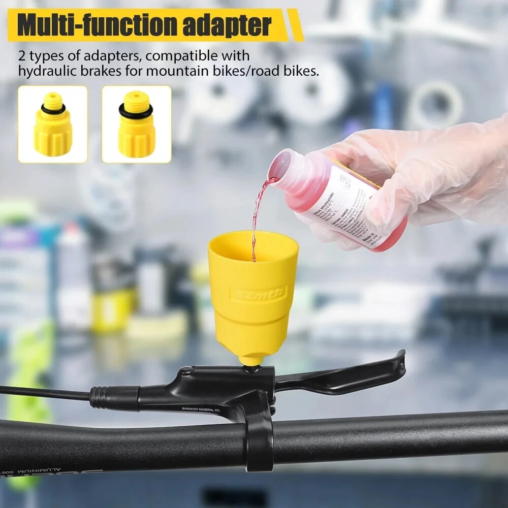 60ML Fiets Rem Olie Ontluchting Kit Gereedschap Voor SHIMANO, TEKTRO, avid, Serie MTB Racefiets Rem Reparatie Tool