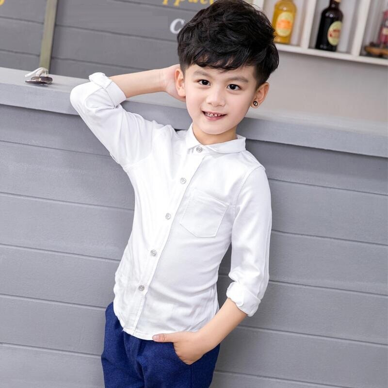 Chemise Blanche Manches Longues Pour Garçon 5 Ans - Cérémonie, Mariage, Fête