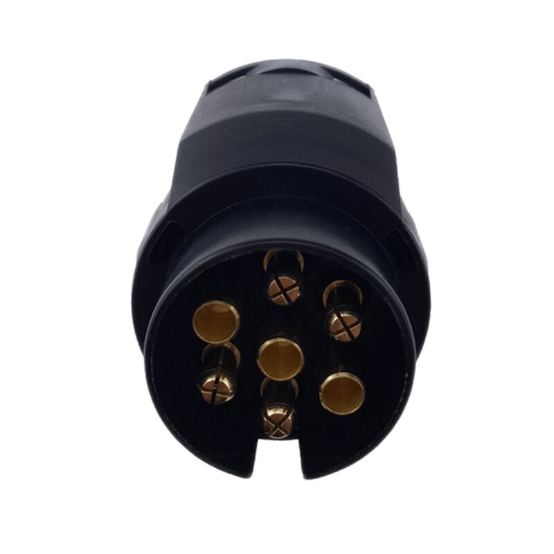 7 to 13- pins tilhengerkobling 12v tilhengerfeste tilhengerplugg adapter rv tilbehør holdbare vanntette plugger stikkontakt adapter beskytter