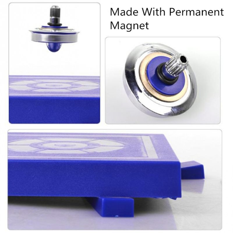 Kids Magnetic Spinning Top Levitation Magic Gyro Gyroscope Suspended UFO Children Classic Toys