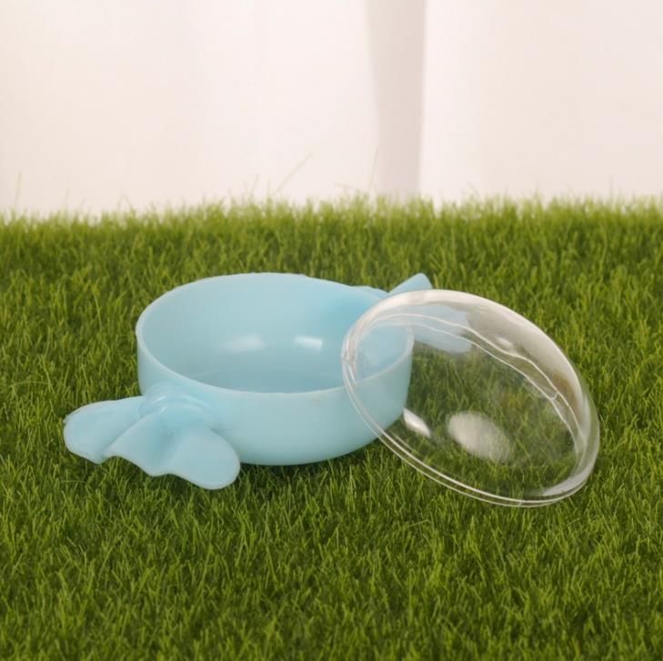 12 stk/sæt søde plastik slik æsker slik form slik æske runde chokolade æsker bryllup fødselsdag baby shower dekoration: 2