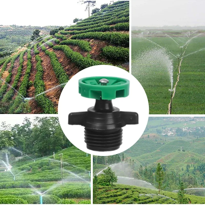 Buse rotative automatique arrosage buse rotative d'irrigation 360 ° Buse d'arrosage pour l'irrigation des fleurs et des légumes de jardin et de pelouse