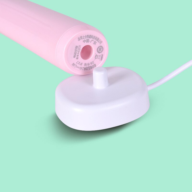 H1201 Rotary Electric Toothbrush Usb Induction Charging Rechargeable Toothbrush Adult 1 Set 3 Tooth Head Waterproof Cleaning O