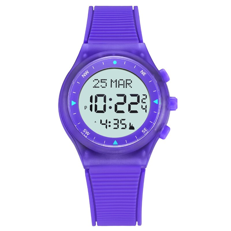 Alfajr Tijd Horloge Voor Islam Gebed Ondersteuning Arabisch Engels Taal Beste Moslim Azan Klok Met Automatische Qiblah Athan Alarm