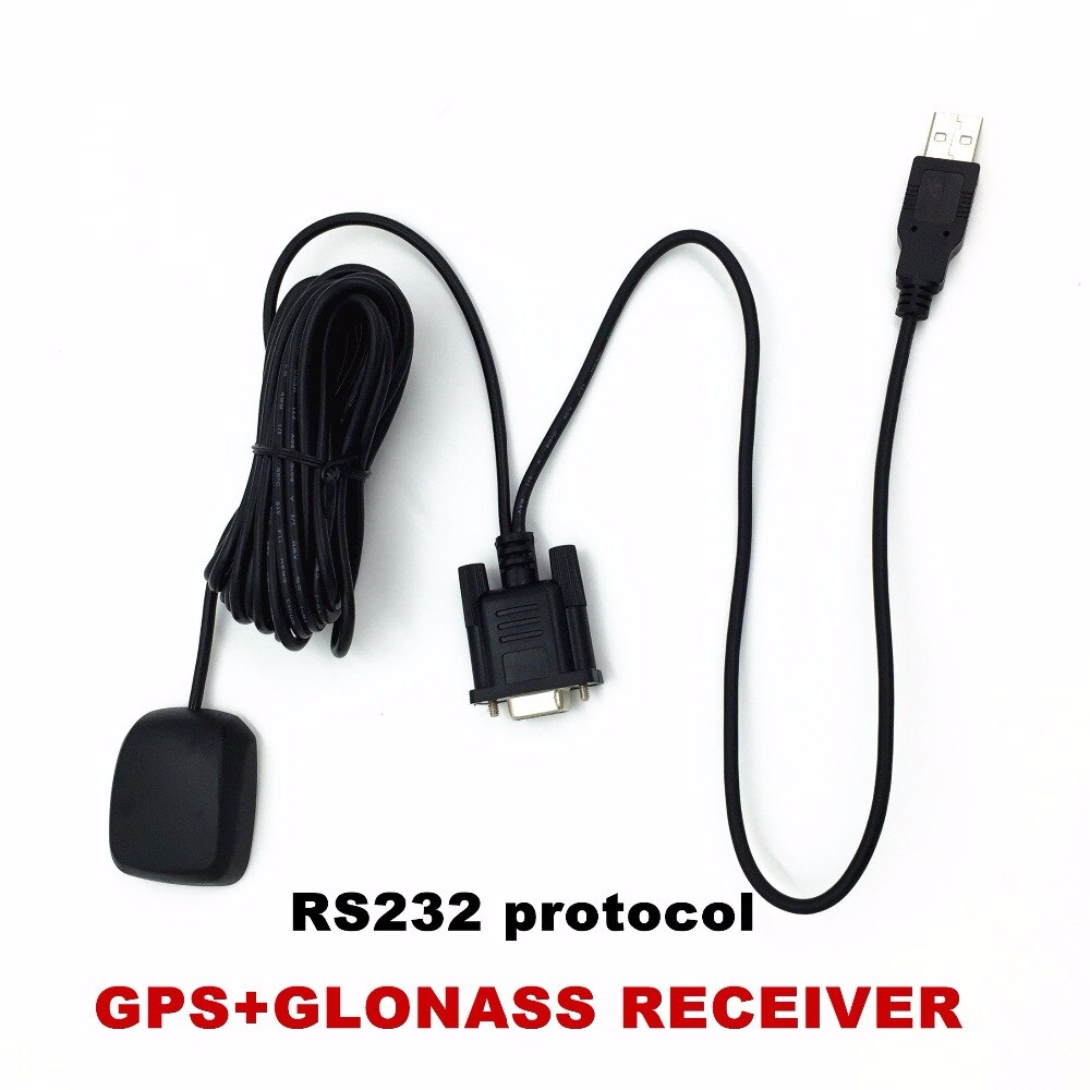 ,, Industriële RS232 protocol, USB 5 v voeding RS-232, GNSS, GPS GLONASS ontvanger, NMEA0183
