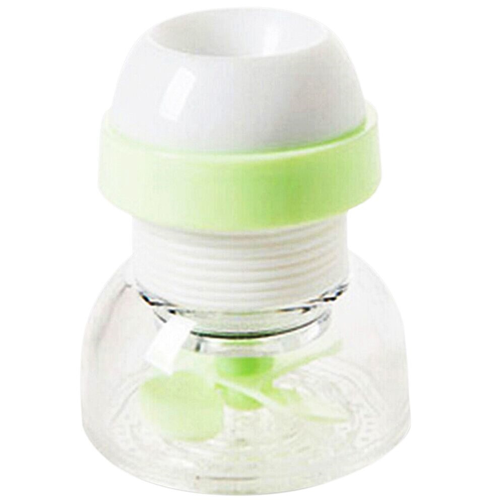 Punta de filtro de grifo antisalpicaduras filtro de agua de cocina rociador filtro de agua grifo giratorio grifo filtro de agua cocina electromenager: Green