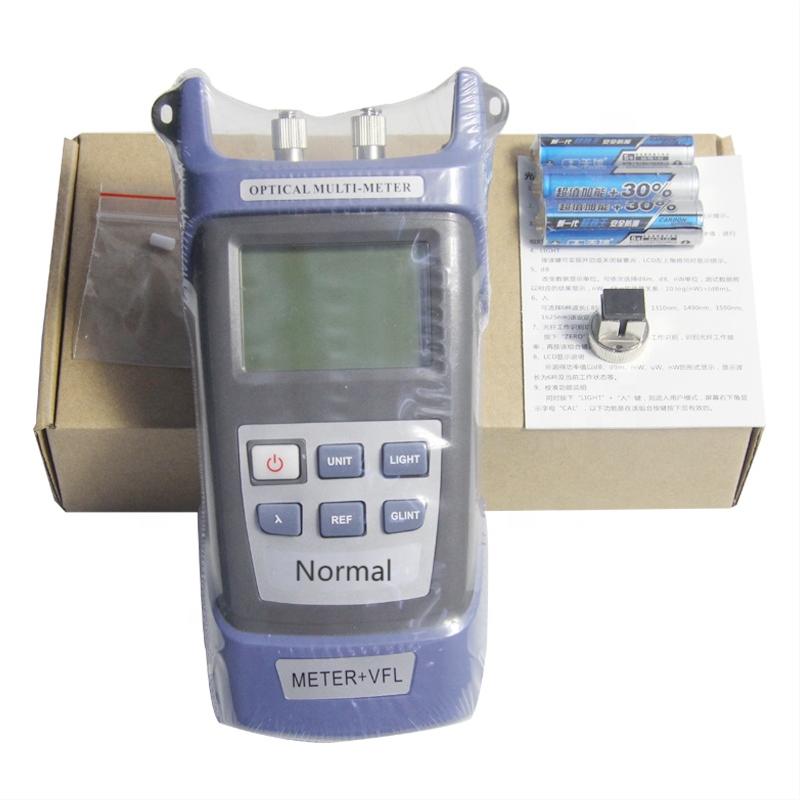 2-in-1 Optical Power Meter Visual Fault Locator OPM -70~+3 / -50~+20dBm SM MM 800-1700nm VFL 5KM 15KM
