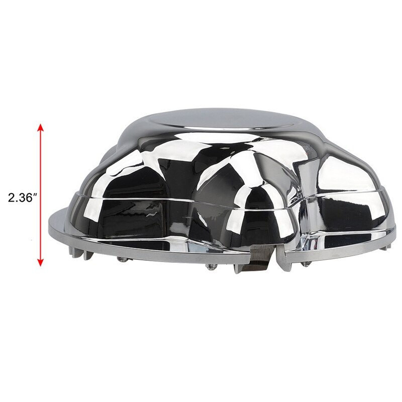 4 Uds. Cubierta de centro de tapa de cubo de rueda cromada de 7 pulgadas para Ford F150 1997-2003 borde de acero Expedition