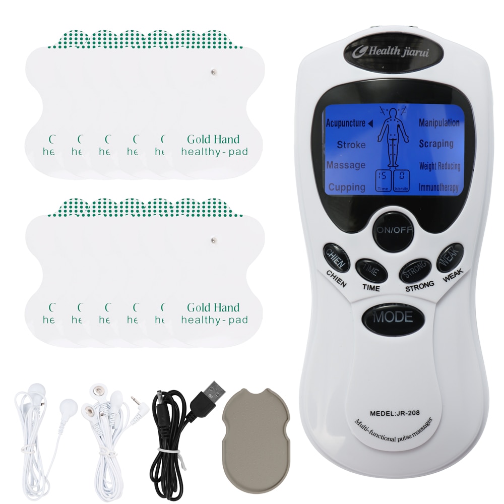 Draagbare Huishoudelijke Elektrische Spierstimulator Digitale Meridiaan Stimulator Acupunctuur Therapie Machine Afslanken Body Shaper