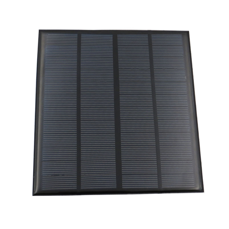 3W 12V Mini Solar Panel DIY Polysilicon Solar Charger for Home Office Outdoor Activity --M25