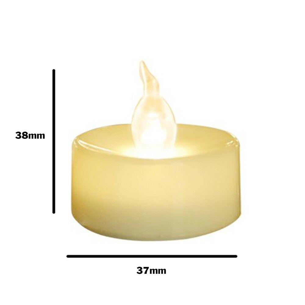 Flameless LED Candles Battery Operated Tea Lights Candles Long Lasting Tealight for Wedding Party Home Decoration