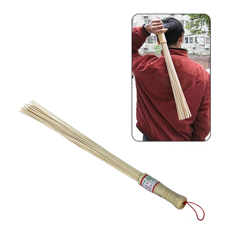 Natural Bamboo Massage Stick Fitness Stick Beat GuaSha Tool Bamboo Broom Relieve Fatigue Body Back Relax Health Care For Old