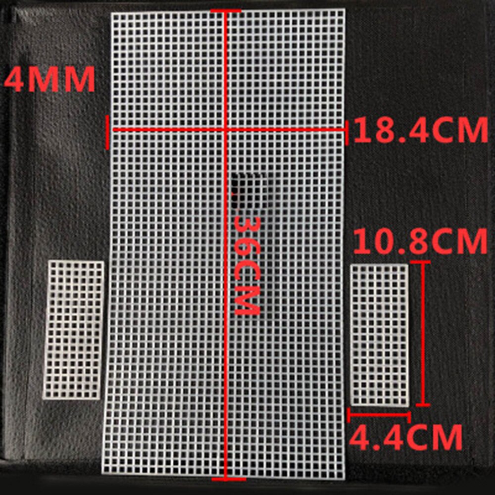 6Pcs/set Of Auxiliary Weaving Plastic Mesh Plastic Mesh Kit Diy Bag Accessories Weaving Helper Making Accessories