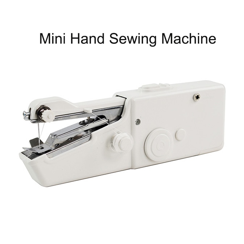 Draagbare Mini Hand Naaimachine Huishoudelijke Handheld Quicksewing Machine Elektrische Steek Handwerken Set Voor Diy Kleding Stitchin