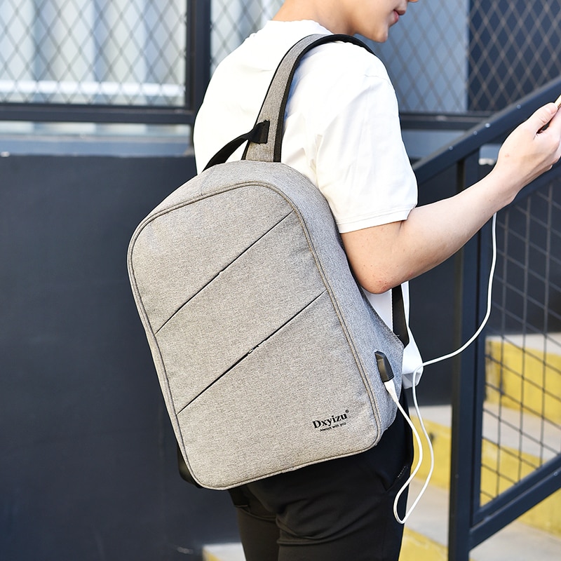 Unisex rygsæk laptop rygsæk til kvinder mænd rejse rygsæk studerende notesbog skoletasker mochila