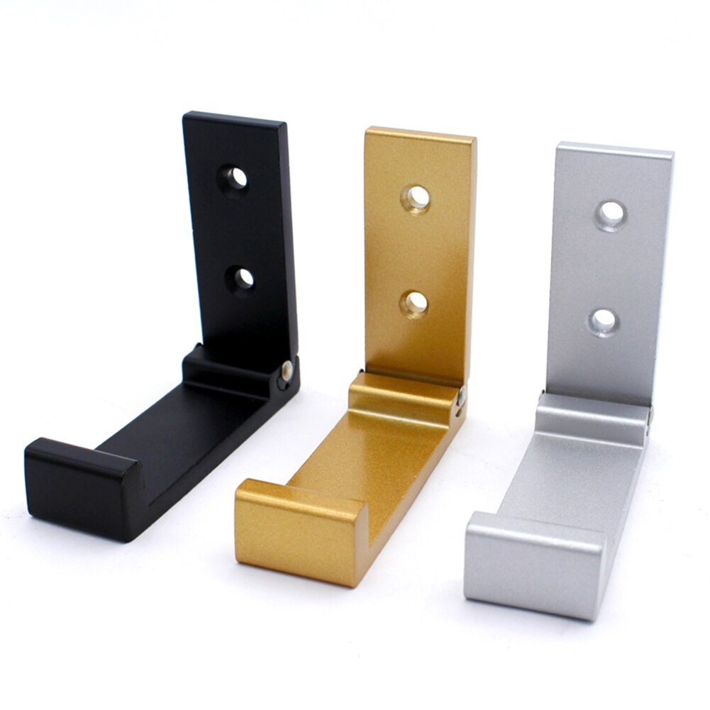 Perchero de aluminio para colgar ropa, gancho de aleación para colgar en la pared, plegable, para puerta, abrigo, sombrero, bolsas