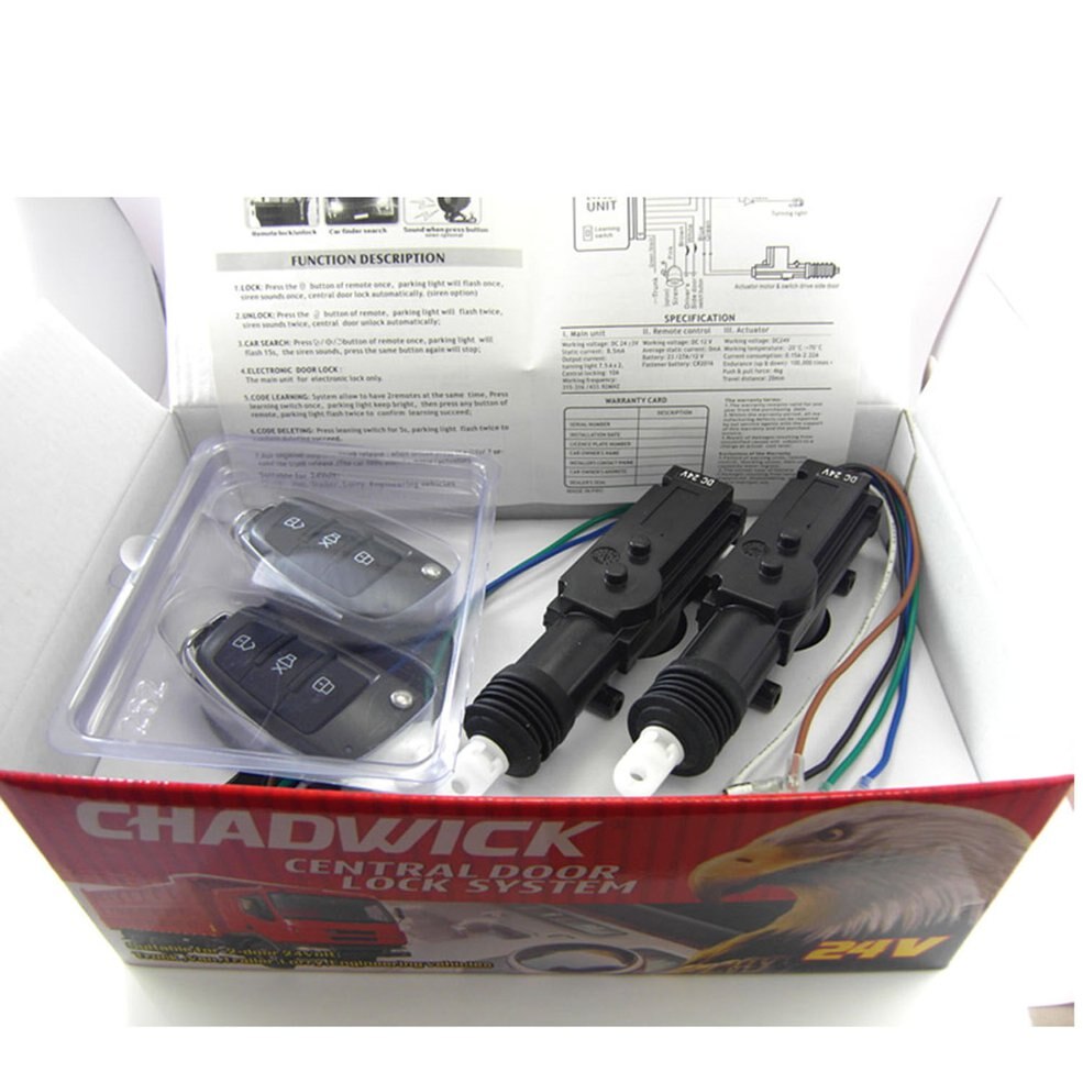 24V car remote control central locking anti-theft device