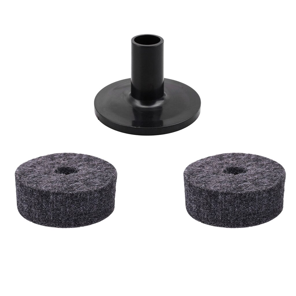 1pc bekkenhoezen, +2 stuks drumstel viltringen, percussie drumstel onderdeel