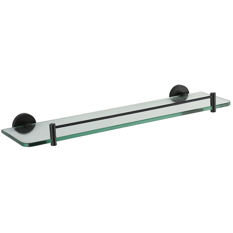 Estantes de baño de acero inoxidable, estante de almacenamiento de ducha, estante de baño de vidrio, estante de champú de montaje en pared, organizador de accesorios de baño