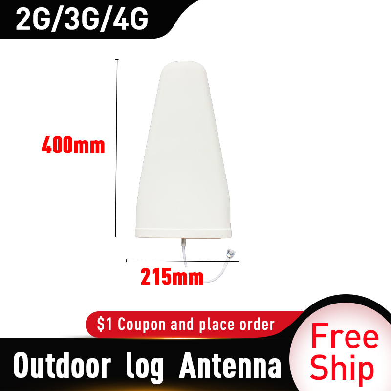 13dBi 700-2700Mhz Outdoor Login Periodieke Antenne Signaal Boosters 2G 3G 4G Antenne Voor Mobiele signaal Repeater Externe 4G Antenne