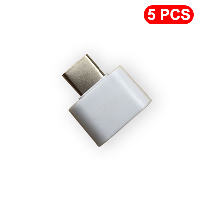 OTG Type C To USB 2.0 OTG Adapter USB C to USB 2.0 Converter Universal Male To Female Adapter Connector For Android Smartphones: pink