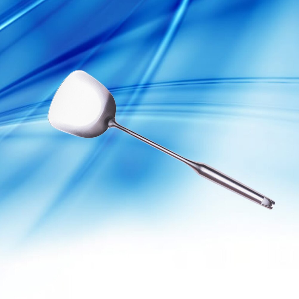 304 Stainless Steel Wok Spatula Stir Fry Spatula with Ergonomic Handle for Comfortable Grip and Heat-Resistant Protection