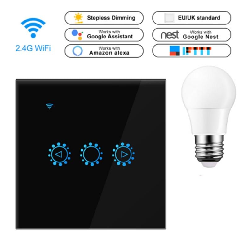Smart Switch EWelink WiFi Smart Touch Dimmer Switch APP Light Control For Alexa Google Nes Switch Accessories