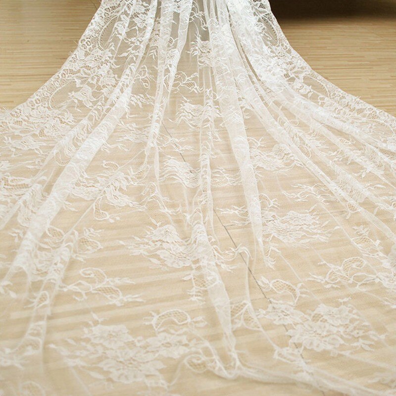  59x118 Inch Classic White Wedding Lace Tablecloth Lace Tablecloth Overlay Vintage Embroidered Overlay Rustic Wedding Reception.