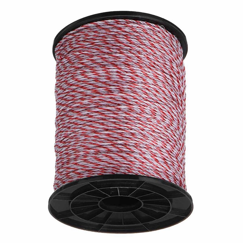 Ultra-Low Resistance Wire 500M Electric Fence Electric Rope For Pig Horse Cattle Sheep Animal Fence: Default Title
