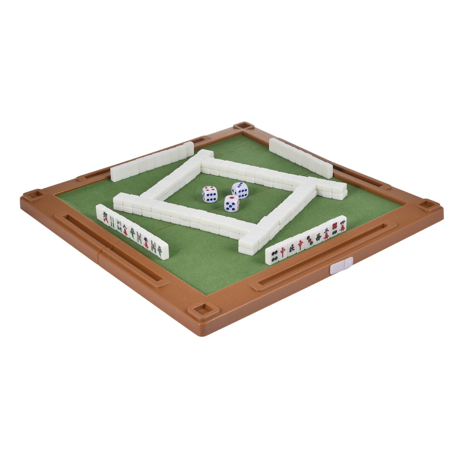 Mini Sechs-in-one-Reise Mahjong Familie Versammlung Puzzle Bord Spiel Spielzeug Set Erwachsene Kinder Stress Relief Mahjong spielzeug: Default Title