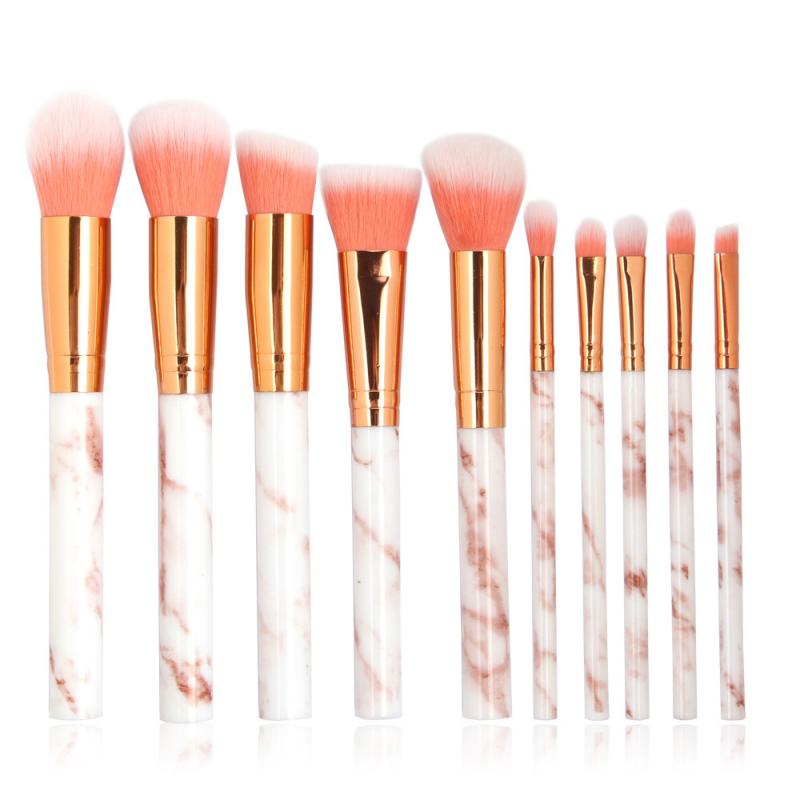 5 stk /10 stk makeup børster sæt begynder øjenskygge læber skulptur pensel blød uld fiber skønhed makeup børste tslm 1: 01