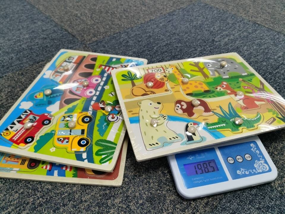 Planche de préhension à main pour enfants, aide à l'enseignement de la maternelle, jouets éducatifs précoces pour bébés, Puzzle en bois