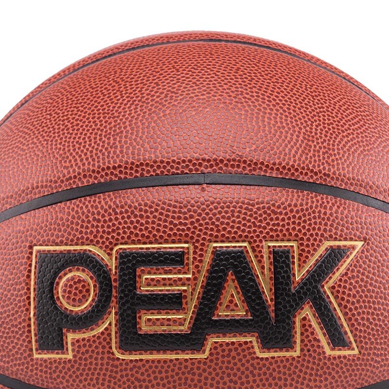PEAK Basketball Brown Competition Training Basketball Size 7 PU Indoor&Outdoor Sports Basketball