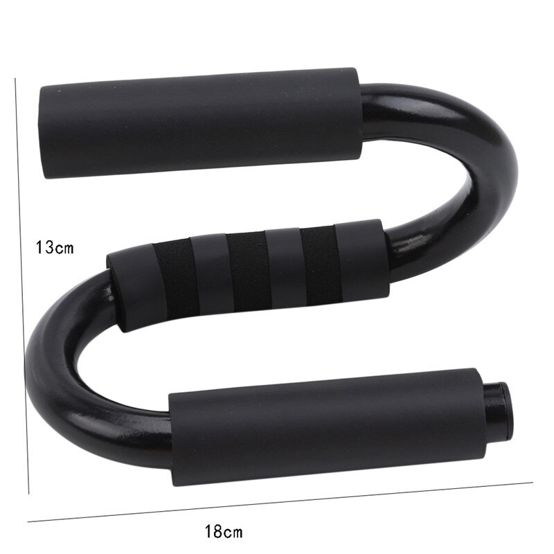 Soporte Push-Ups Stands Bars Tool S Shape Push Up para gimnasio en casa equipo de entrenamiento de pecho entrenamiento de ejercicio para la construcción del cuerpo