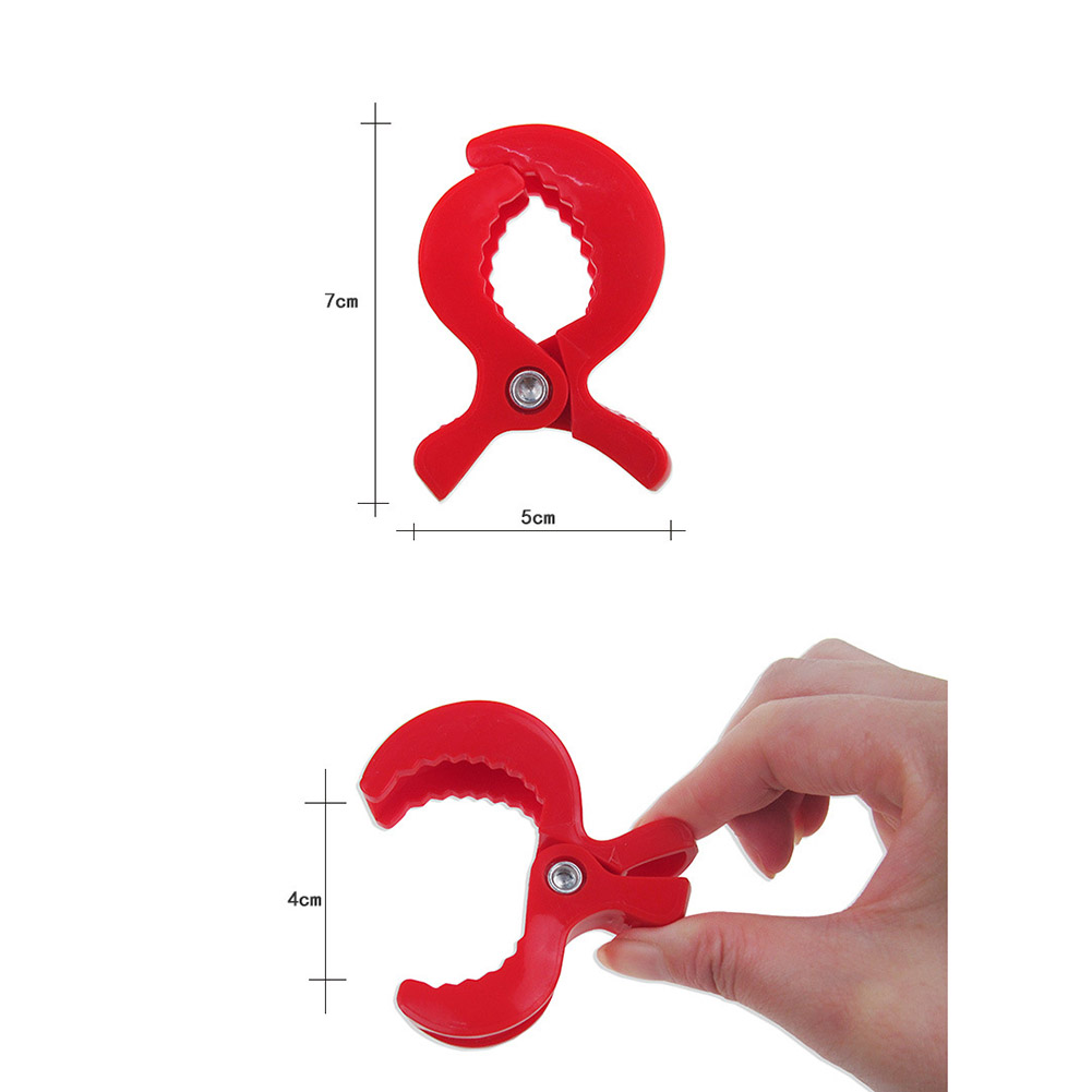 Pinza de cocodrilo para cochecito de bebé, 2 uds., Clip portátil para cochecito, gancho para asiento de coche de bebé, Clips, accesorios de cochecito de bebé