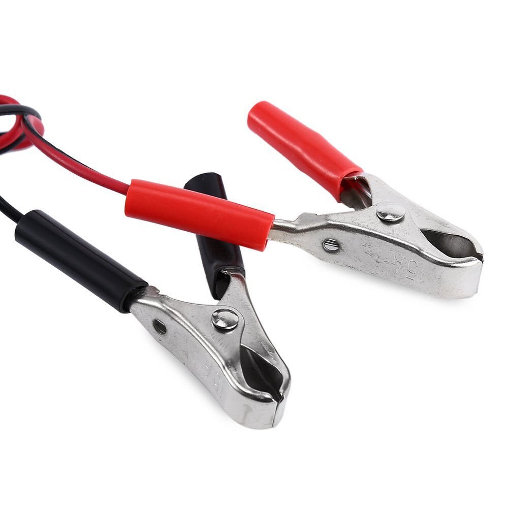 Digital 12V Car Motorcycle Battery Alternator Tester With 6 LED Lights Display Car Vehicle Battery Testing Tool Directx