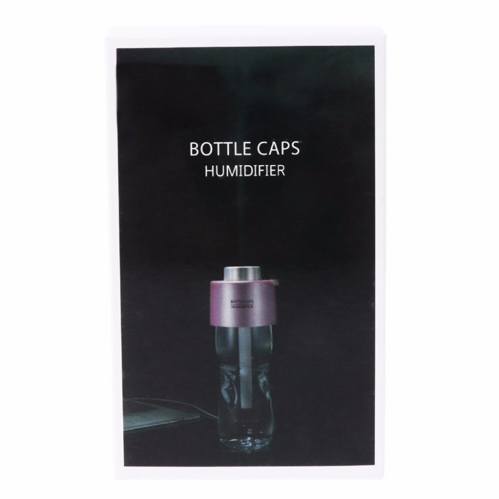 USB Mist Maker Portable Water Bottle Caps Mini Humidifier Aroma Air Diffuser