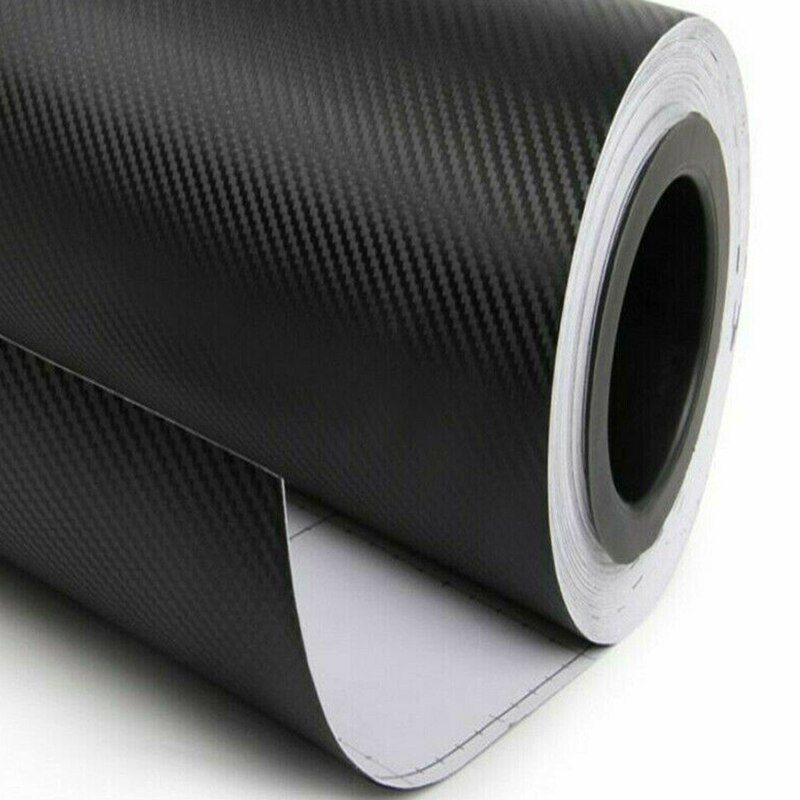 5D Car Wrap Vinyl Film 1 Roll Carbon Fiber High Glossy Sticker with Air Bubble Free For Vehicle Decoration DIY Decal Sticker