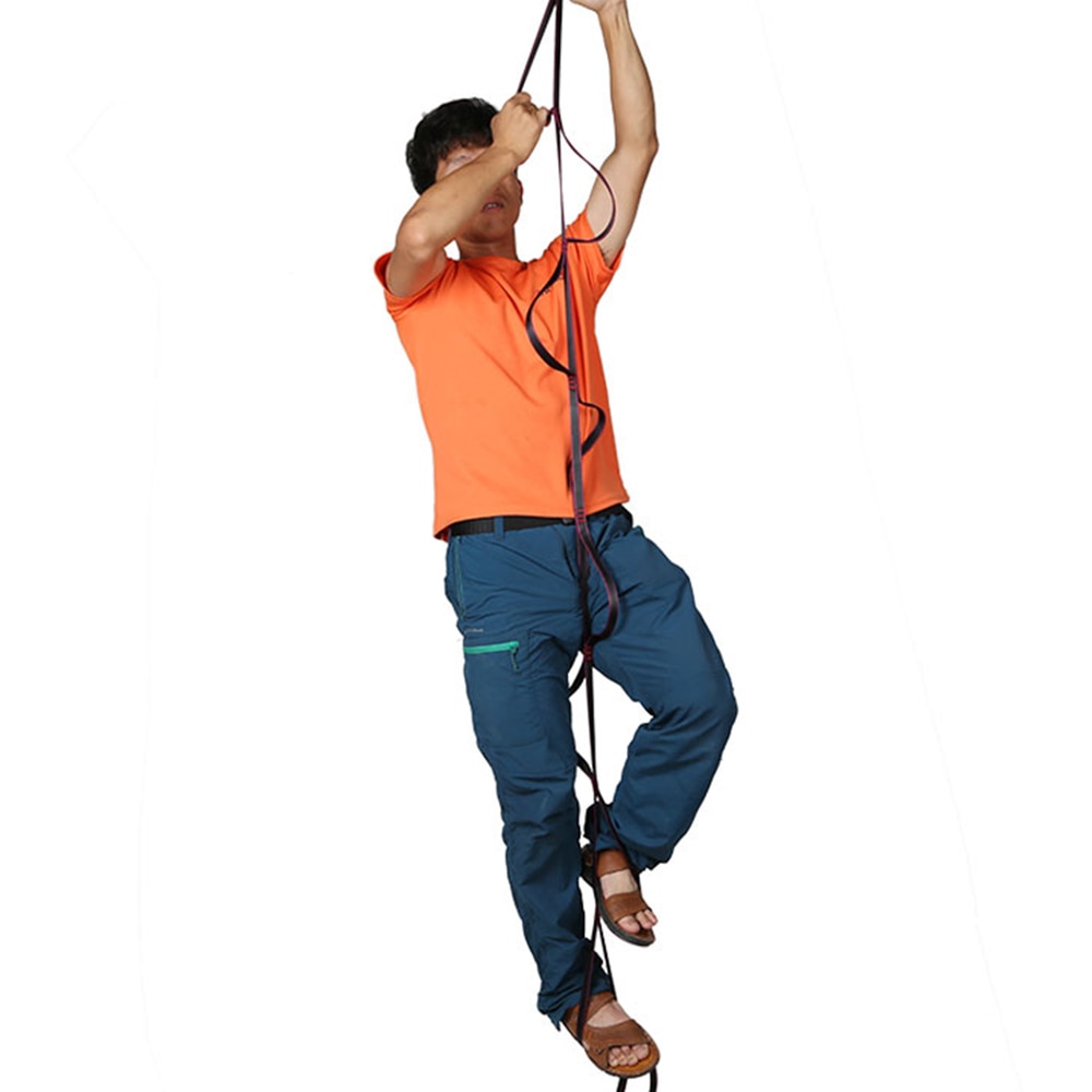 XINDA Mountain Deck Ladder Rope Ladder Step sling Climbing Climbing Rock Climbing Belt Slim Climbing Strap Ladder