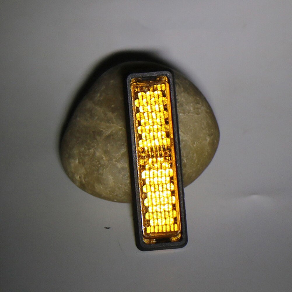 4 Stuks Fiets Pedaal Reflector Bike Fietsen Night Veiligheidswaarschuwing Licht Reflecteren Waterdicht Anti-Roest Fiets Pedaal Accessoires