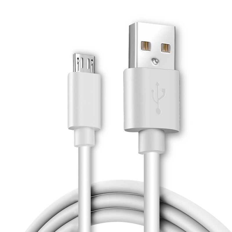 Câble micro USB 2,4 a pour recharge rapide, cordon de chargeur pour Huawei Mate 10 Lite, p8, p9, p10 lite, Honor 8x, 7x, y5, y6, y7, y9: 2m