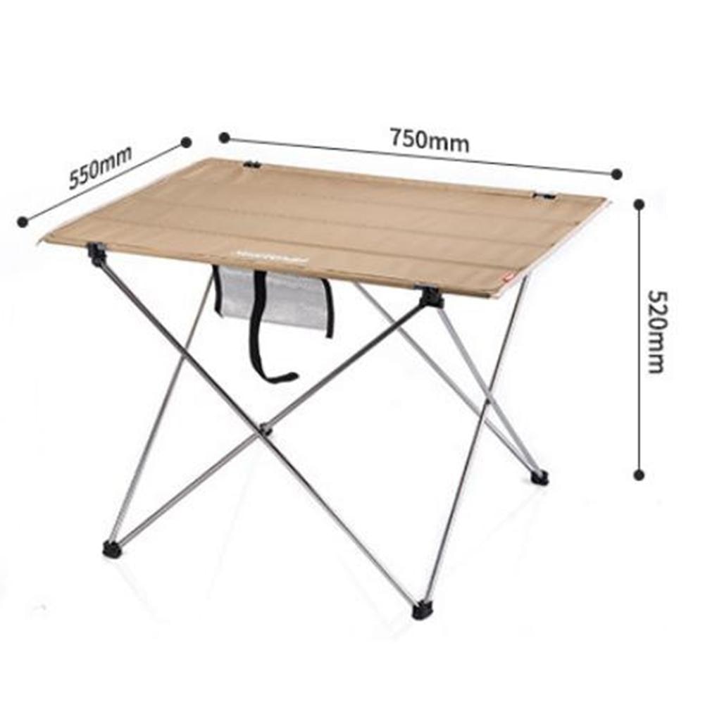 HiMISS Portable Foldable Table Camping Outdoor Furniture Computer Bed Tables Picnic Aluminium Alloy Ultra Light Folding Desk