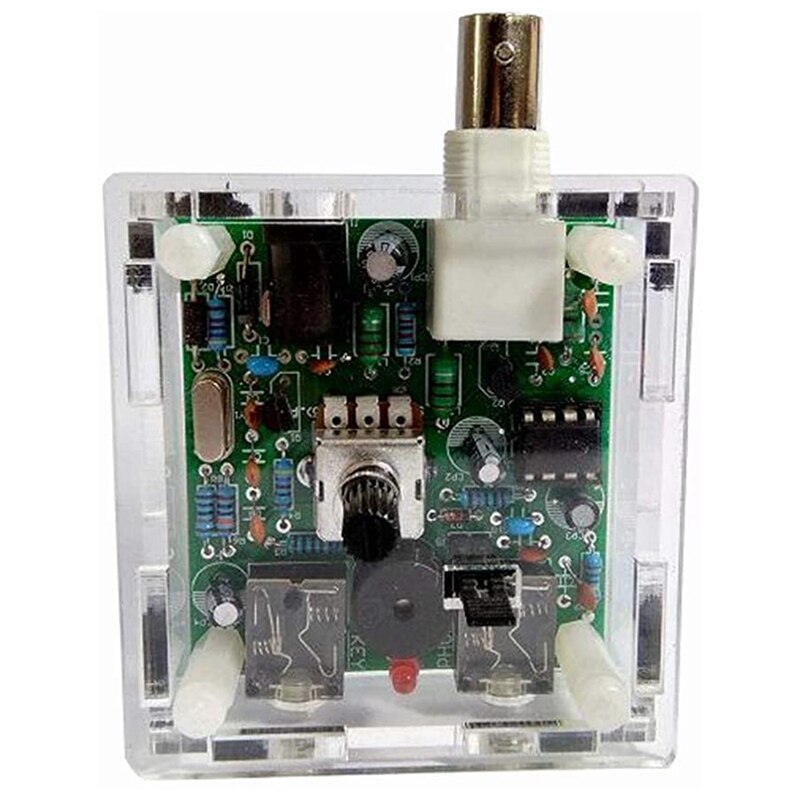 S-Pixie CW QRP Transceiver Telegraph Shortwave Radio Radio 7.023Mhz 40 Meter+Case Assembled