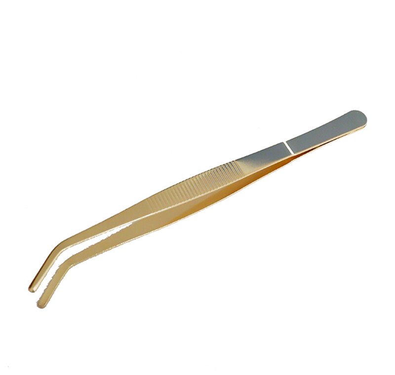 Garneer Tang Rvs Tang pincet met precisie gekartelde tips