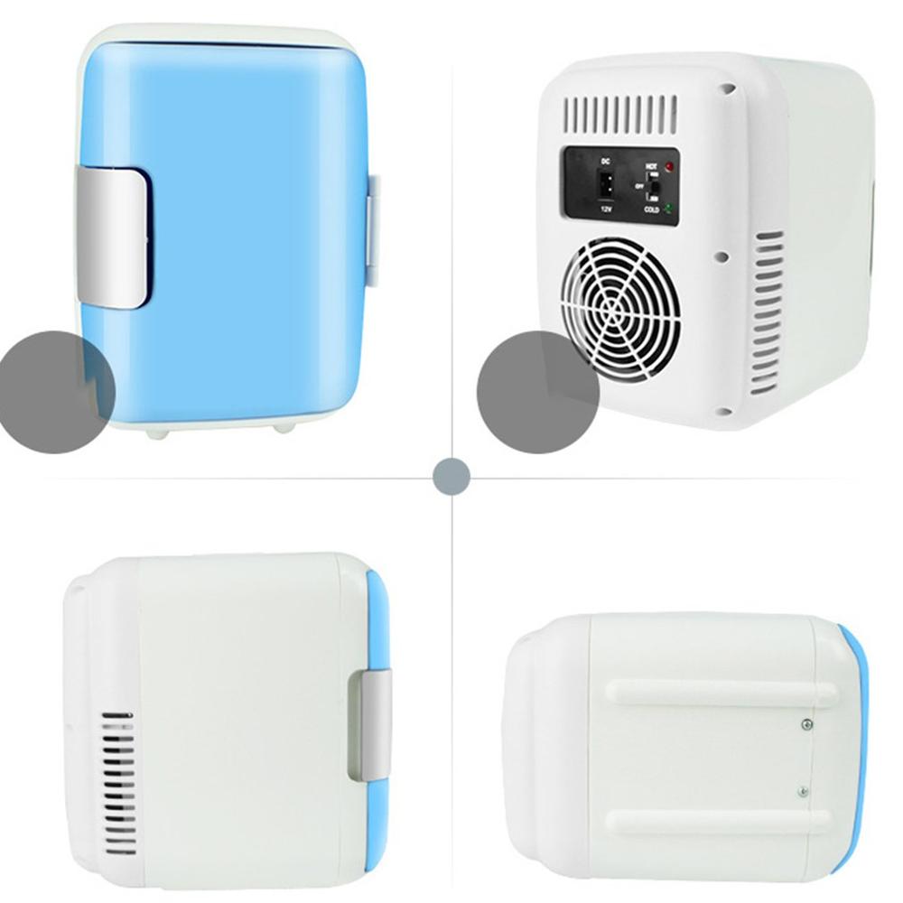 Car Heating And Cooling Box Home Car Dual Purpose 4L Mini Refrigerator Car Refrigerator Thermal Insulation